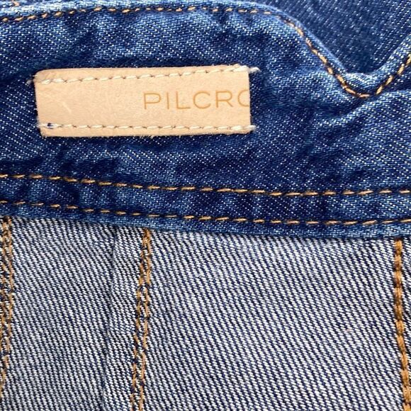 Anthropologie | Pilcro Flare Button Front High -Rise Wide Leg Flare Jeans The Up - Picture 11 of 16